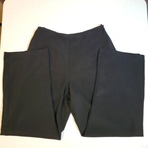 Talbots (Women's 12) "Pure Silk" 100% Silk Classic Black Relaxed fit Dress Pants